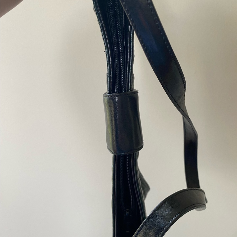 Nir Saban Leather Croc Handbag View 3